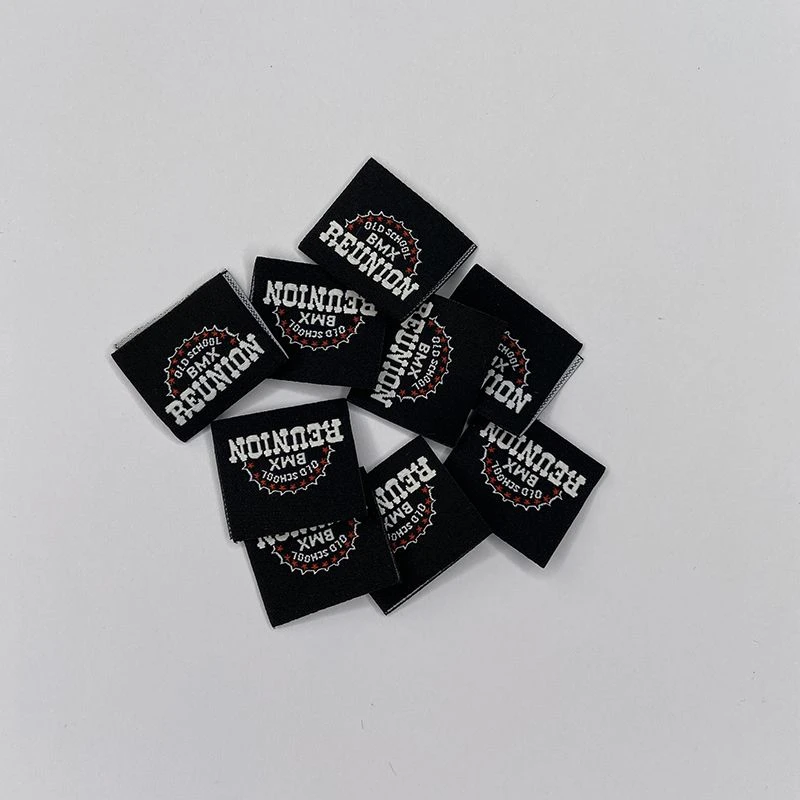 Center Fold Woven Label