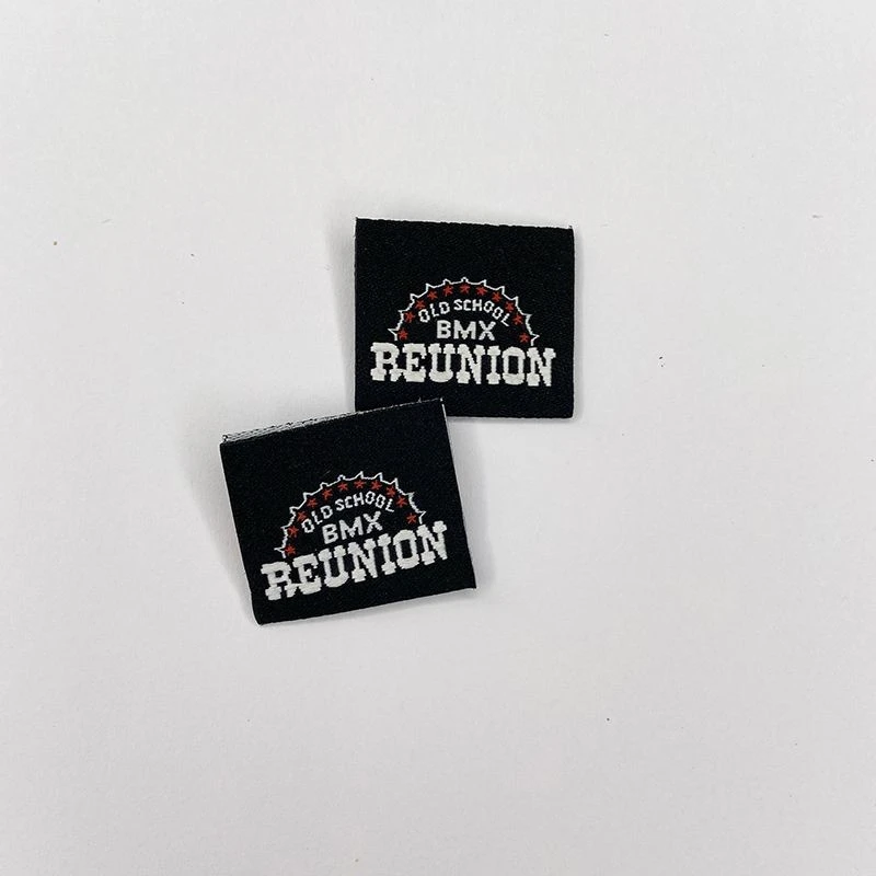 Center Fold Woven Label price