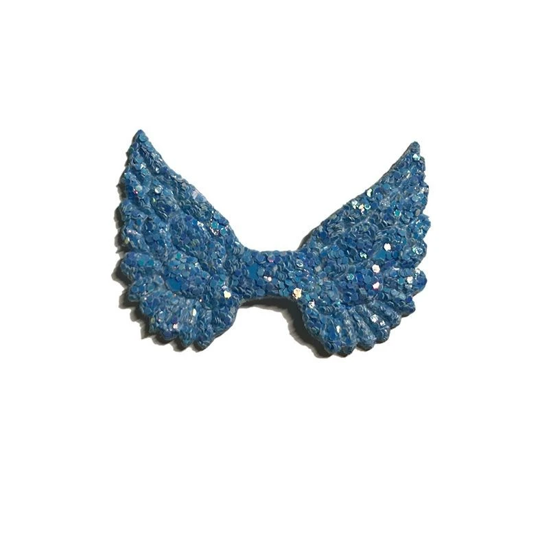 Glitter Sew On Padded Applique Patch factory