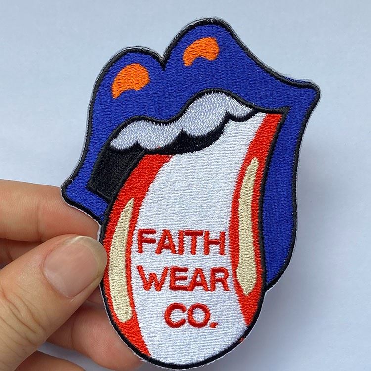Iron On Flat Embroidery Patch factory