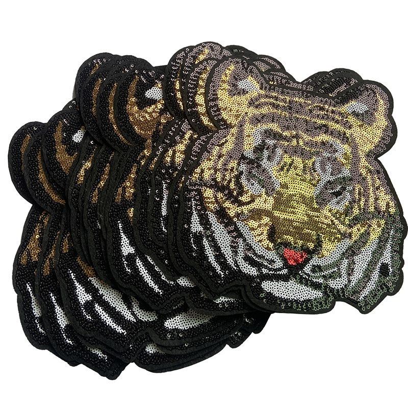 Iron On Sequin Embroidery Patch manufacturers