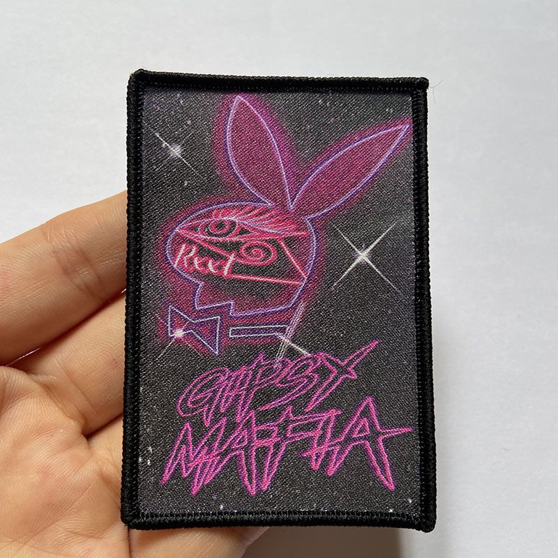 Merrow Border Sew On Printing Patch