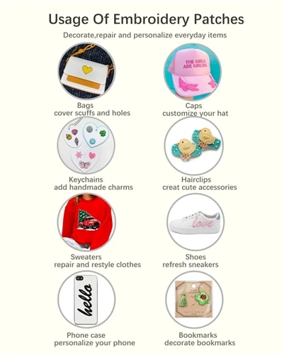 Usage Of Embroidery Patches