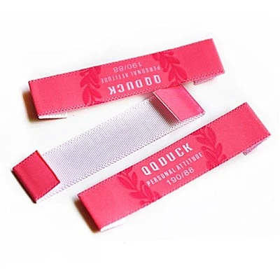End Fold Woven Label