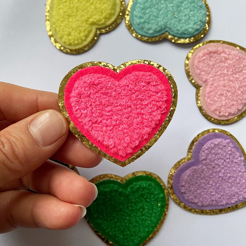 Stick On Chenille Embroidery Patch high quality