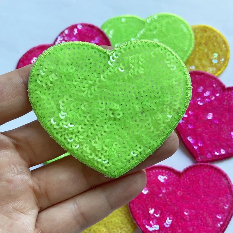 Stick On Sequin Embroidery Patch high quality