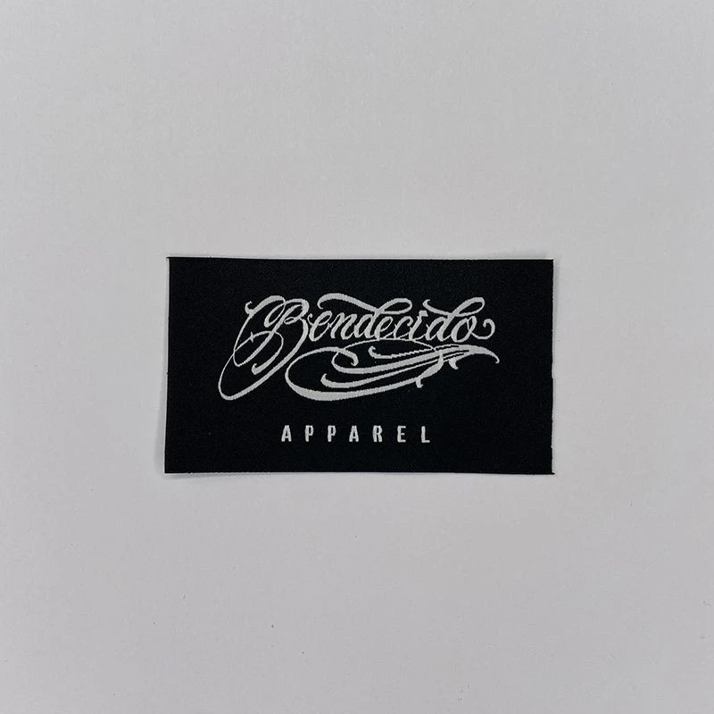 Straight Cut Woven Label factory